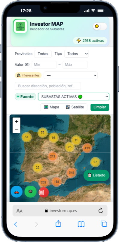 InvestorMAP inmuebles