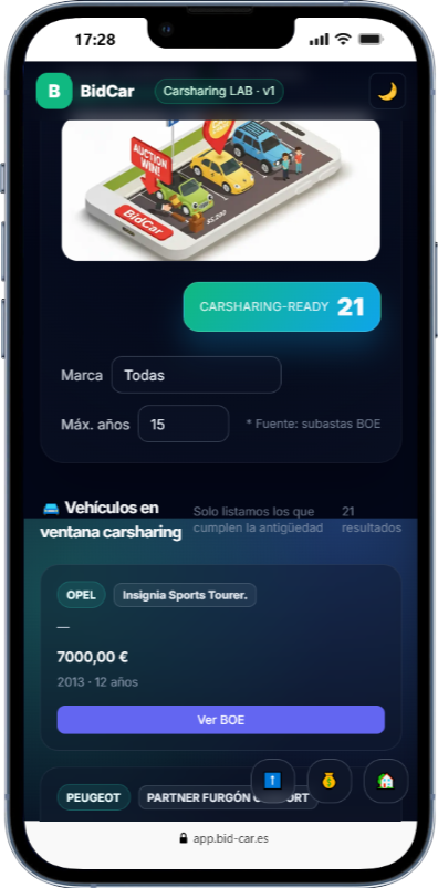 Carsharing completo